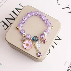Crystal transfer bracelet for women