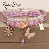 Crystal transfer bracelet for women