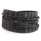 Crystal Multilayer Leather Wrap Bracelet Sparkles Women's Jewelry
