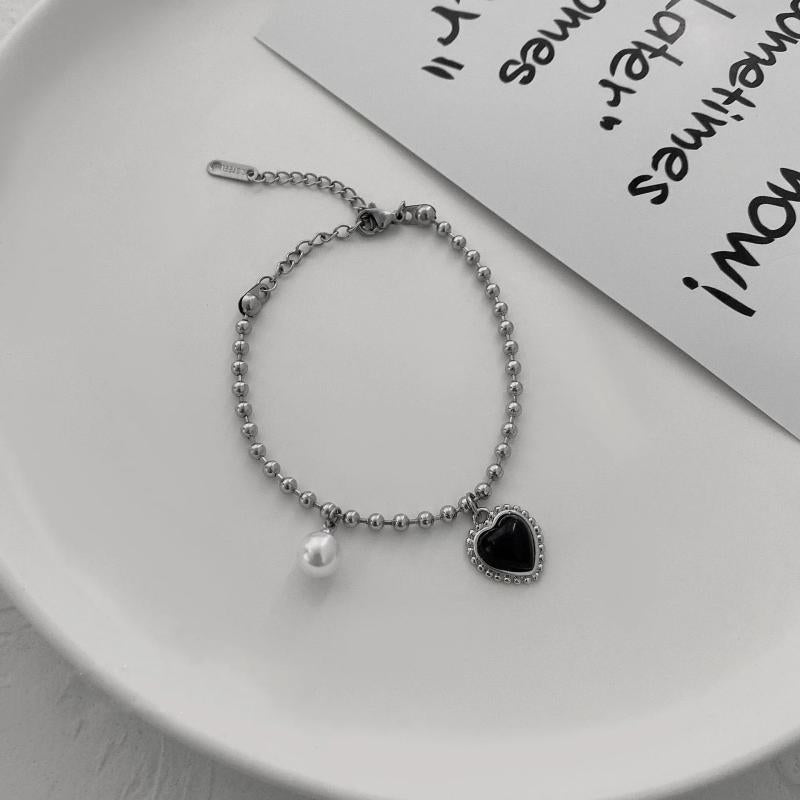 Summer Love Heart Charm Bracelet for Women