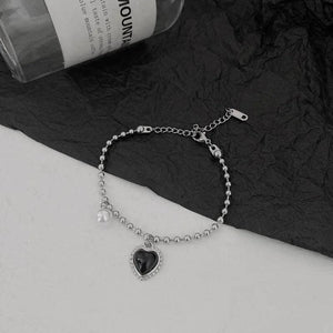 Summer Love Heart Charm Bracelet for Women