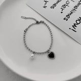 Summer Love Heart Charm Bracelet for Women