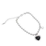 Summer Love Heart Charm Bracelet for Women