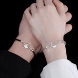 2Pcs Little Prince & Fox Bracelets Friendship Wedding Charms Jewelry