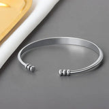 Vintage Fish Charm Cuff Bracelet Bangle Punk Jewelry Gift