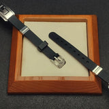 Silicone Men Bracelet Bangle Stainless Steel Strap Buckle Adjustable Male Gift