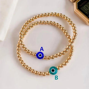Greek Evil Eye Bracelet Lucky Eye Beaded Pulseras