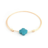 Boho Wood Five-Pointed Star Bracelet Rope Women's Jewelry