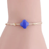 Boho Wood Five-Pointed Star Bracelet Rope Women's Jewelry