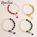 Japanese Butterfly Pearl Bracelet for Women