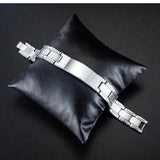 Men's Titanium Steel Bracelet & Bangle - Stylish Smooth Design
