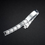 Men's Titanium Steel Bracelet & Bangle - Stylish Smooth Design