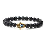 Evil Eye Beads Bracelet Tassel Fatima Hand Charm Adjustable Jewelry