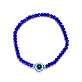 Evil Eye Beads Bracelet Tassel Fatima Hand Charm Adjustable Jewelry