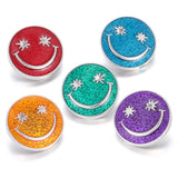 5pc/lot Mom Flower Love 18mm Metal Snap Buttons for Bracelet Charms