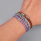 Tibetan Buddha Head Rope Bracelet Amulet Multicolor Bracelet Men Women