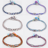 Tibetan Buddha Head Rope Bracelet Amulet Multicolor Bracelet Men Women
