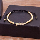 Adjustable Crystal Charm Bangle for Women