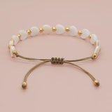 Summer Jewelry Waterproof Plated Beaded Bracelets Heart Star Shell for Women