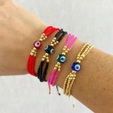 Evil Eye Beaded Bracelets for Women and Men