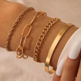 Bohemian Bracelet Set for Women Party Bangle Jewelry Gift