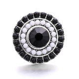 5pcs 18mm Snap Button Jewelry Metal Charm Snap Buttons for Snap Bracelet
