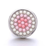 5pcs 18mm Snap Button Jewelry Metal Charm Snap Buttons for Snap Bracelet