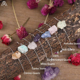 Strawberry Quartz Lapis Amazonite Stone Bracelet