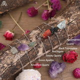 Strawberry Quartz Lapis Amazonite Stone Bracelet