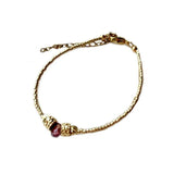Labradorite Bracelet Charm Copper Alloy Men Women Party
