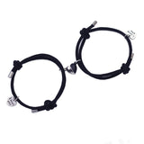 Heart Magnet Couple Bracelets Magnetic Love Bangle Gift