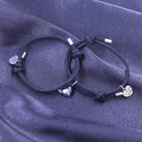 Heart Magnet Couple Bracelets Magnetic Love Bangle Gift
