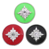 5pcs Rhinestone Mixed Snap Buttons for 18mm Snap Jewelry