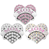 5pcs Rhinestone Mixed Snap Buttons for 18mm Snap Jewelry