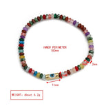 Colorful Evil Eye Charm Bracelet Dainty Adjustable Beaded Bracelet