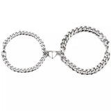 Style Heart Bracelet Magnet Suction Pair for Couples