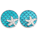 5pc Snap Jewelry Mixed Rhinestone Flower 18mm Snap Buttons for Bracelet Bangle