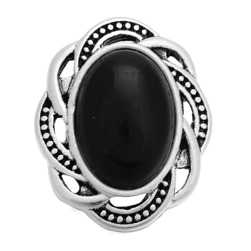 6pcs 18mm Snap Jewelry Mix Styles Metal Snap Buttons Rhinestone Beads Snaps