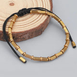Tibetan Copper Beads Lucky Rope Bracelet OM Jewelry