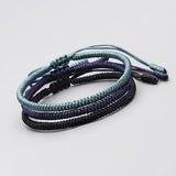 Tibetan Braided Lucky Knots Rope Bracelet for Women Men