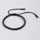 Tibetan Braided Lucky Knots Rope Bracelet for Women Men