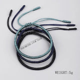 Tibetan Braided Lucky Knots Rope Bracelet for Women Men