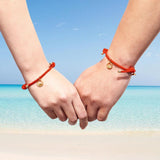 2pcs Magnet Attract Each Other Couple Bracelet Charm Jewelry Gift
