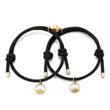 2pcs Magnet Attract Each Other Couple Bracelet Charm Jewelry Gift