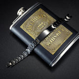 Men's Stainless Steel Bracelet Glossy DIY Lettering Jewelry
