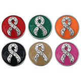 5pcs 12MM Snap Jewelry Rhinestone Flower Cross Metal Buttons for Snap Bracelet