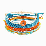Waterproof Boho Bracelets Set for Women Girls