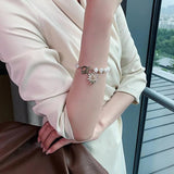 Baroque Pearl Bracelet Lady Charm Bracelets For Women