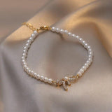 Baroque Pearl Bracelet Lady Charm Bracelets For Women