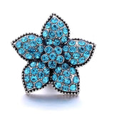 5pcs Alloy Sky Rhinestone Snap Buttons for Women